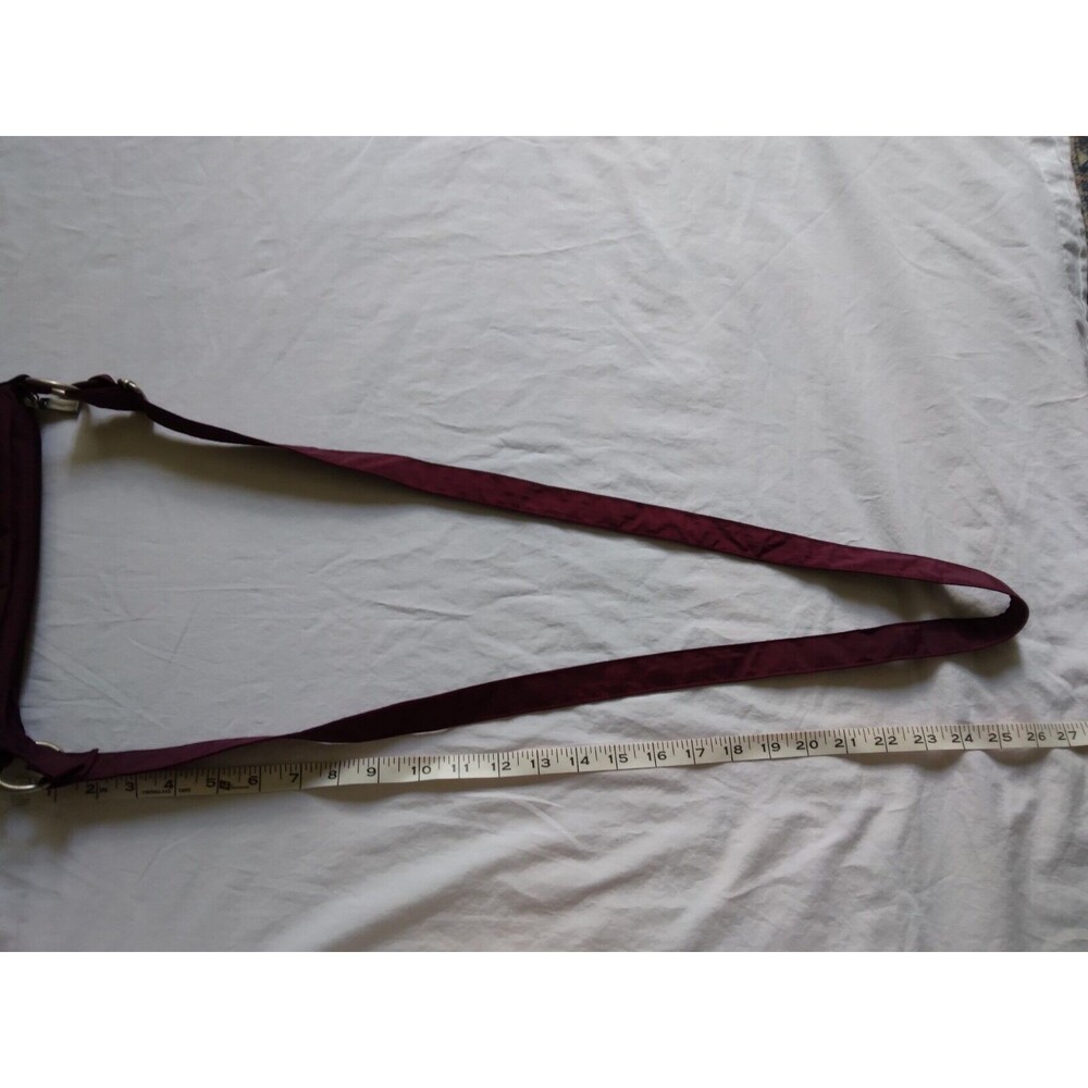 Baggallini Crossbody Bag Purse Handbag Adjustable Strap Lightweight Purple - Picture 11 of 12